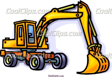 Construction Equipment Clip A - Construction Equipment Clipart