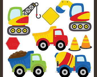 Construction Vehicle Clipart #1