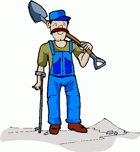 construction worker clipart