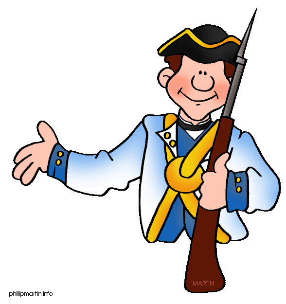 Continental Soldier Clipart