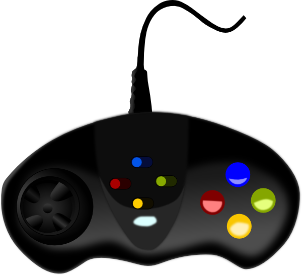Controller Clip Art At Clker  - Video Game Controller Clip Art