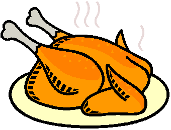 Cooked Chicken Cartoon Galler - Cooked Turkey Clipart