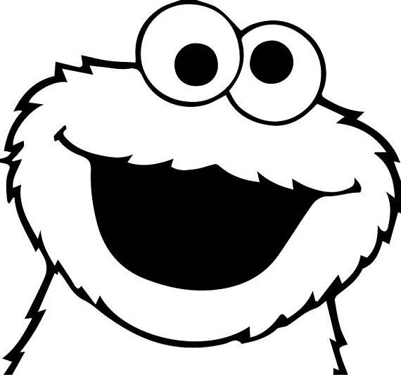 Cookie Monster svg, Elmo svg - Monster svg - Cookie Monster clipart- Cookie  Monster digital clip art- files Cookie Monster Clipart svg, png, pdf, eps, jpg