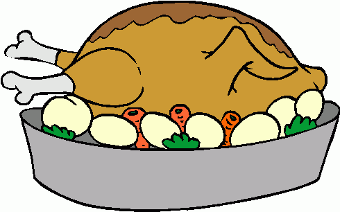 cooked turkey clipart