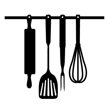 cooking utensils: Vector .