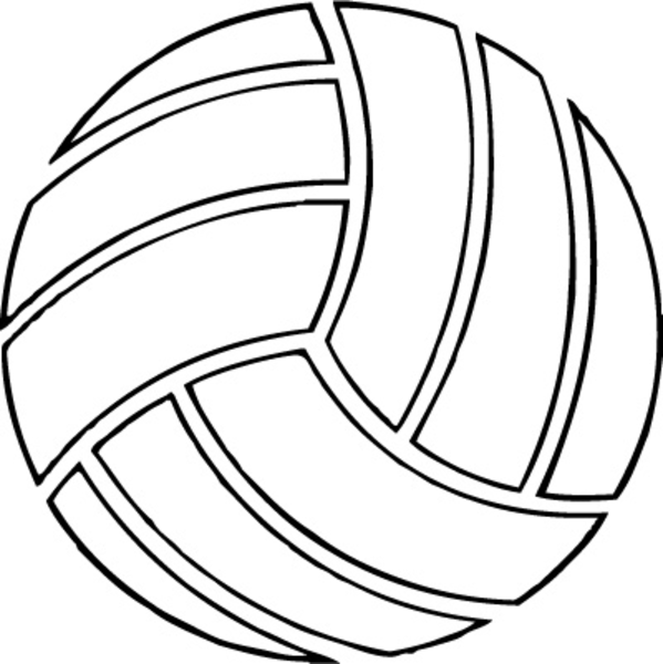 Cool volleyball clipart free clipart image