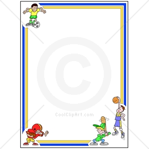 Coolclipart Com Clip Art For Borders Sports Children Image Id