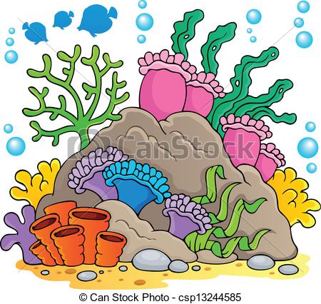 coral reef fish clipart