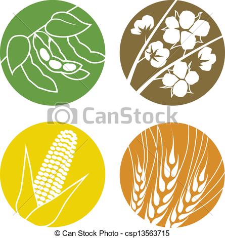 Corn And Soybean Clipart #1