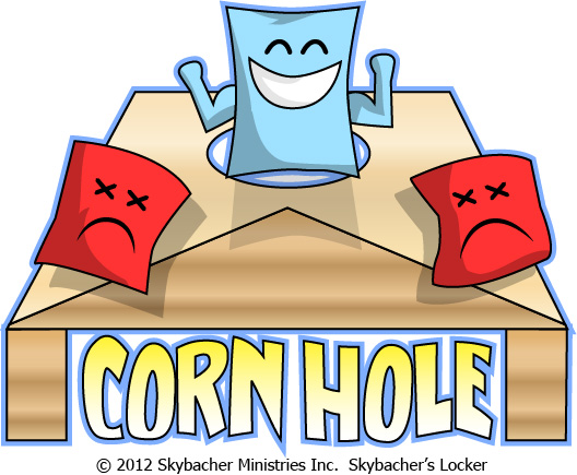 Corn Hole Clip Art Item 1 Vec - Corn Hole Clip Art