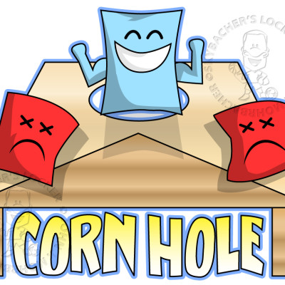 Cornhole corn hole clip art h