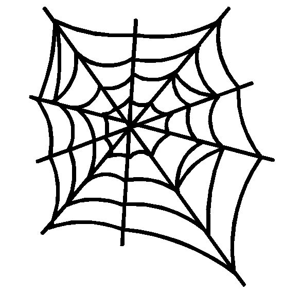 corner spider web clipart