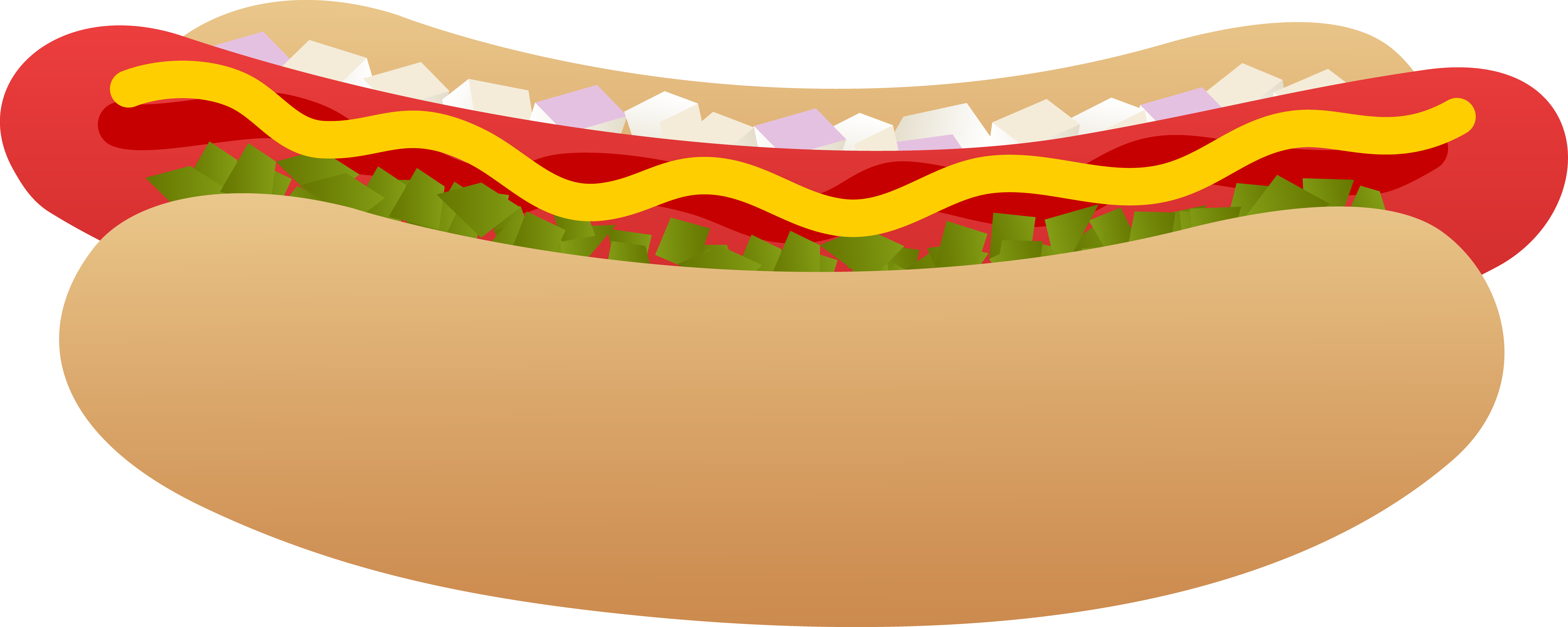 hotdog clipart