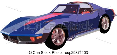 Chevy Corvette stingray - csp29871103