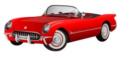 Corvette 1953 Red Clipart Guess this is the only one I will own