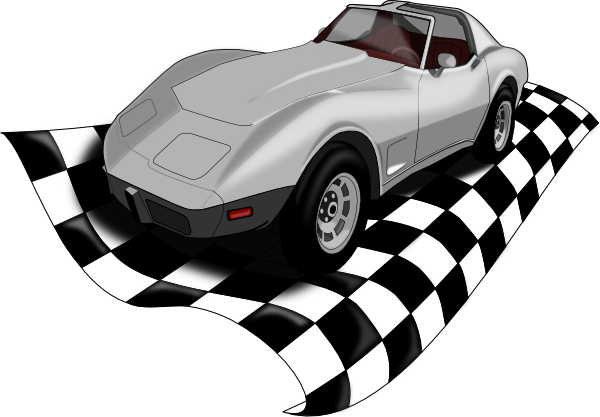 Corvette clipart free images  - Corvette Clip Art