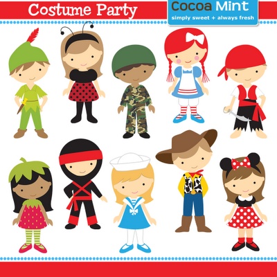 costume party clip art