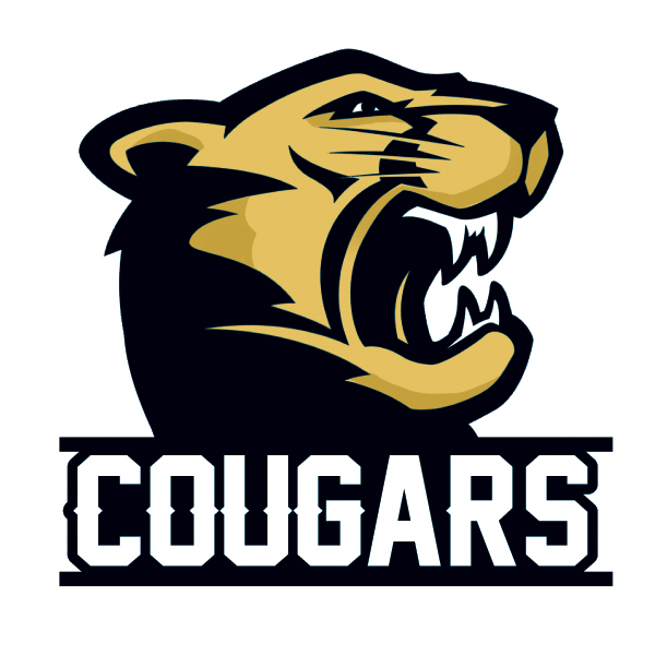 Cougar Claw Football Clipart  - Cougar Mascot Clipart