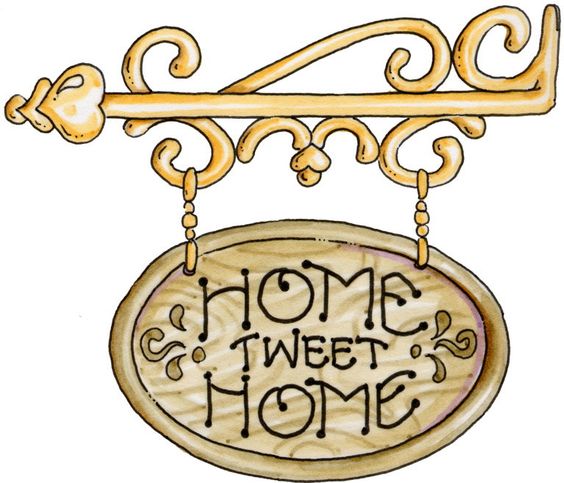 COUNTRY, HOME SWEET HOME CLIP - Home Sweet Home Clipart