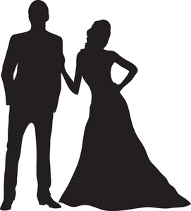 Couple Clipart Image Couple Dancing Silhouette