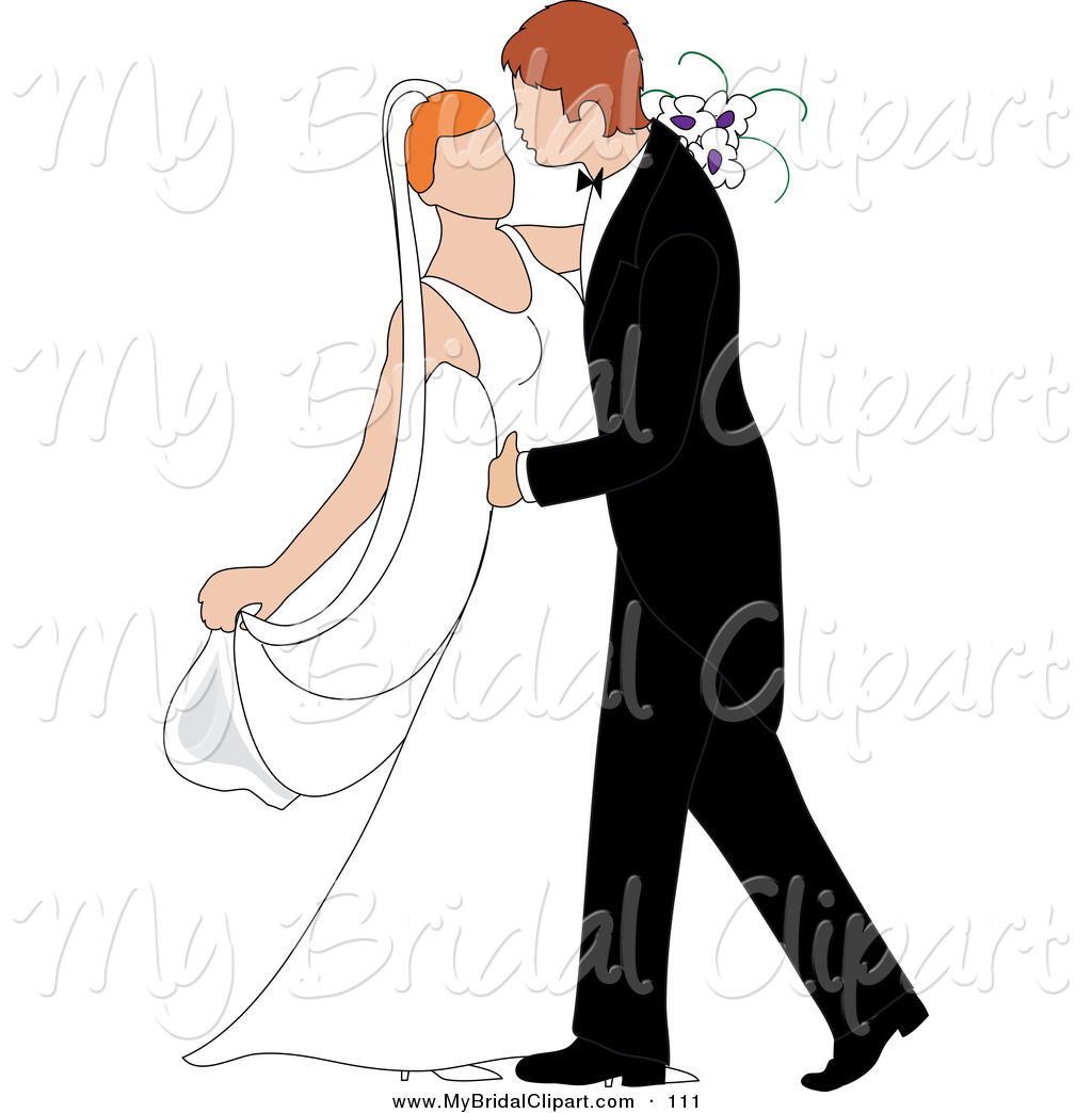 couple married bride . Bridal Clipart of a Happy .