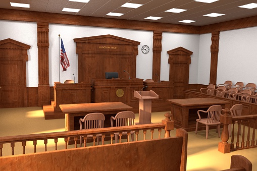 courtroom vector art .