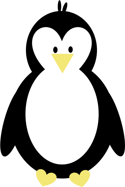 Covered In Glitter And Glue P - Penguins Clipart