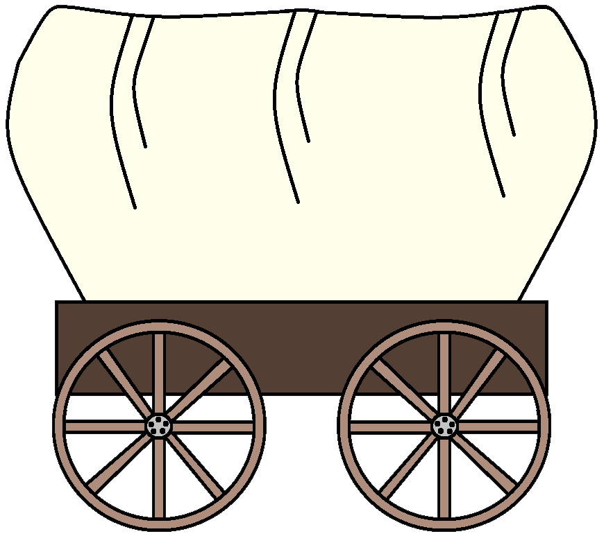 Covered Wagon Clipart Clipart - Wagon Clip Art