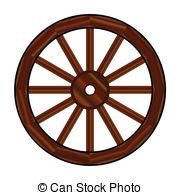 ... Covered Wagon Wheel - A typical wheel from a western covered.