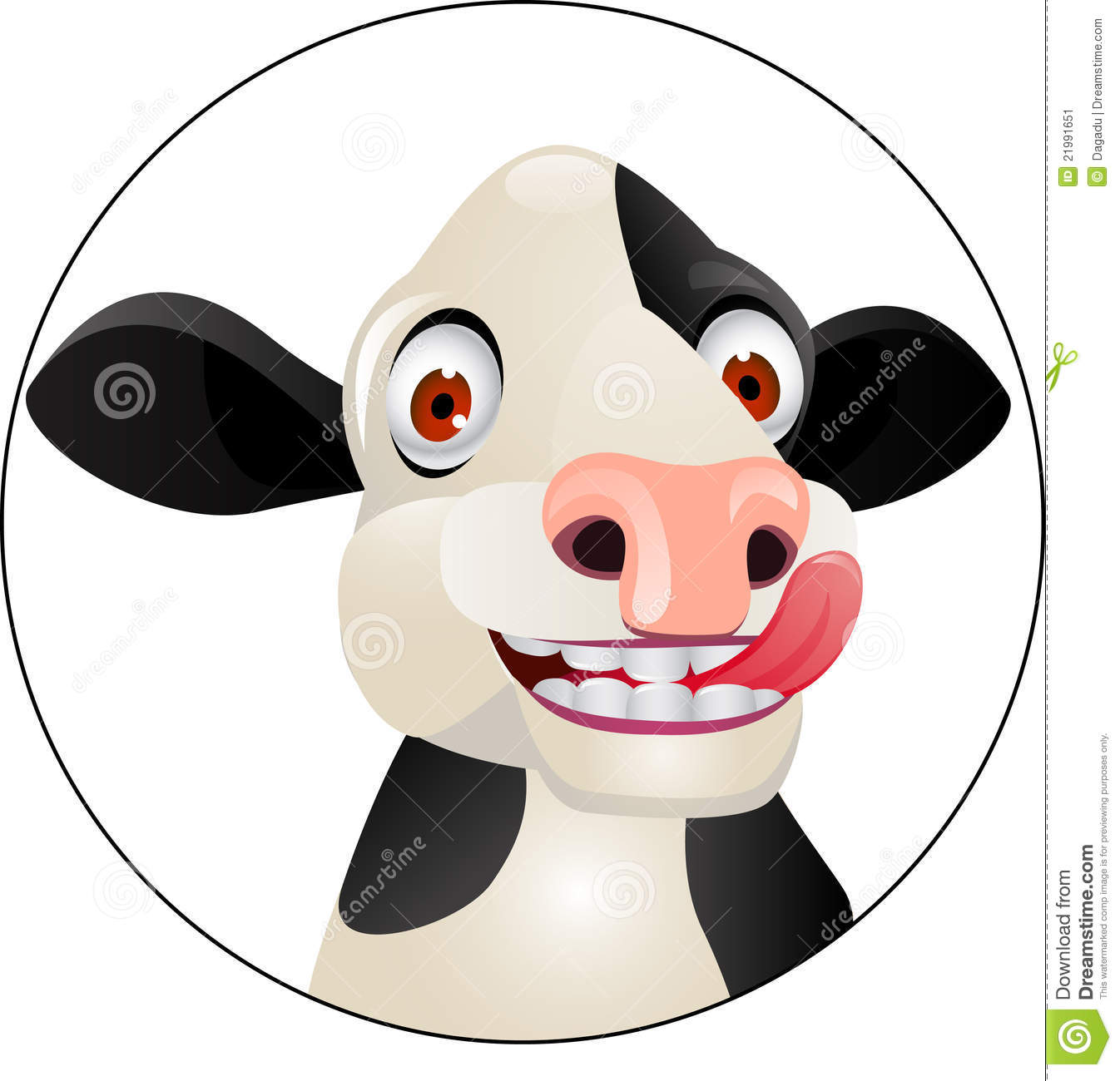 cow head clipart - Cow Head Clip Art