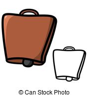 Cow bell - Vector illustration : Cow bell on a white.