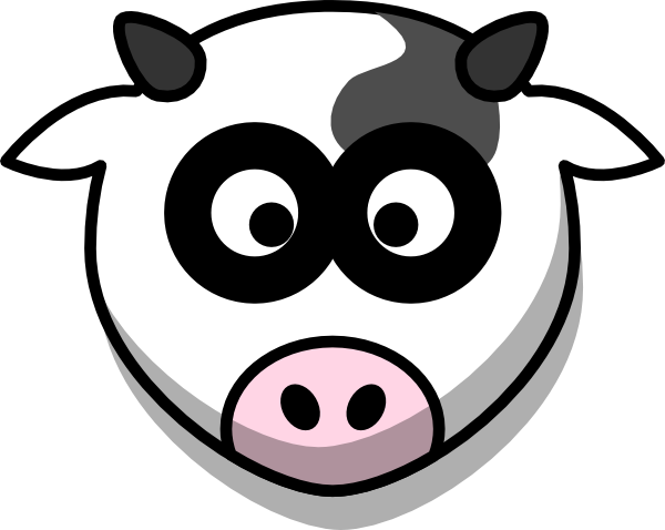 Cow Head Clipart - Cow Head Clip Art