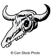 cow skull Clip Artby Nattle0/38; cow skull cartoon doodle