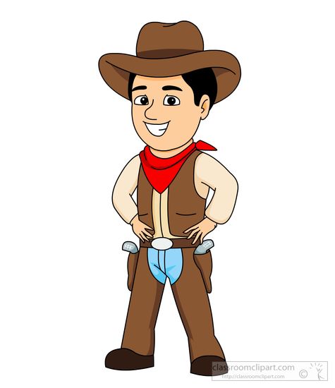 cowboy clipart - Clipart Cowboy