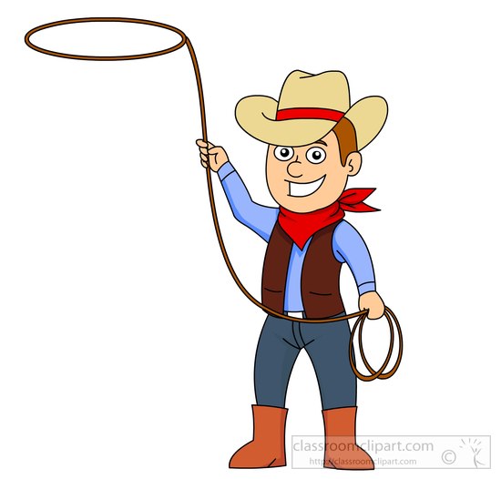 Cowboy clip art country and w