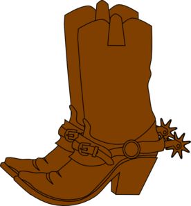 Cowboy Boot Clip Art | cowboy