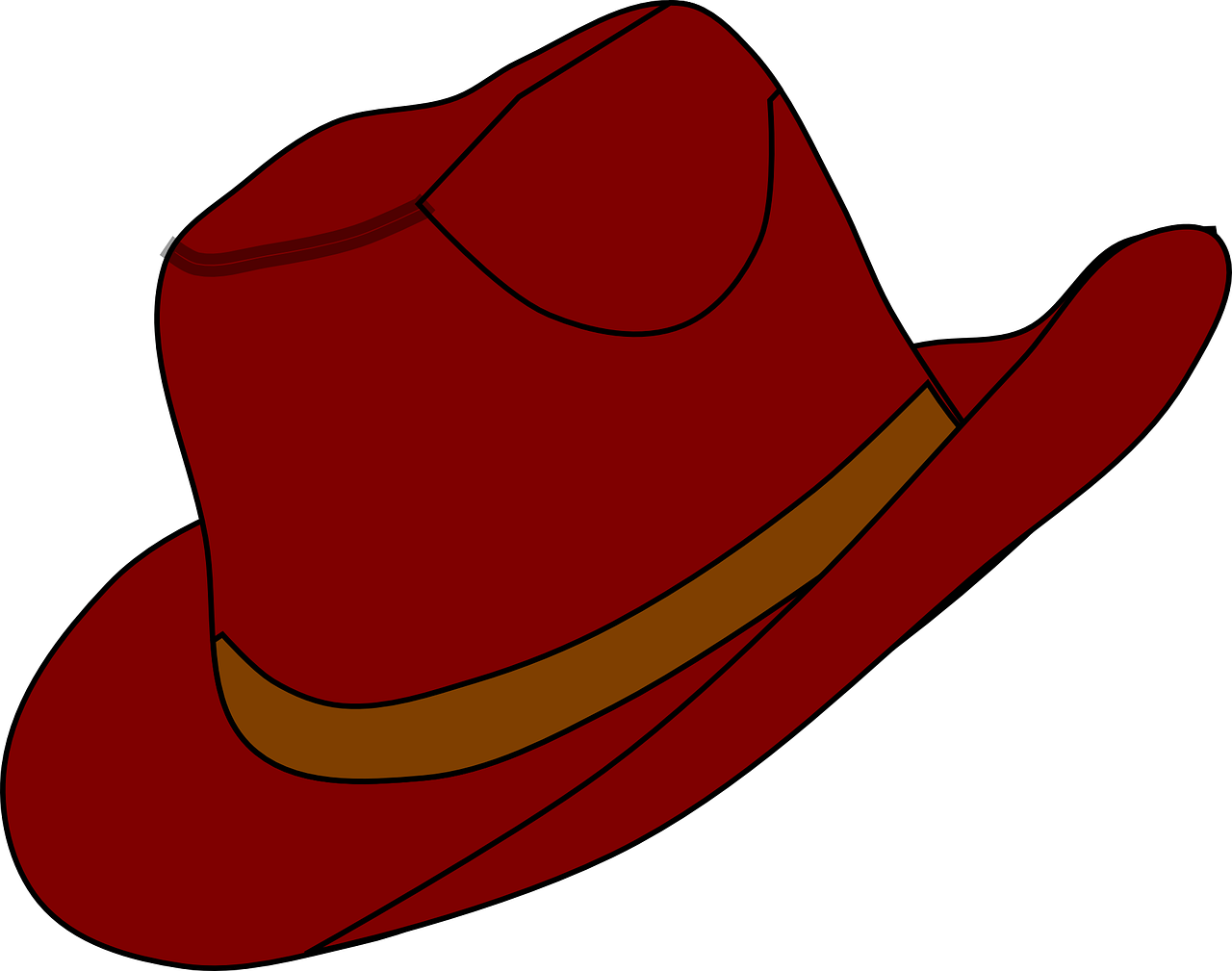 Cowboy hat clipart free danas - Clipart Hats