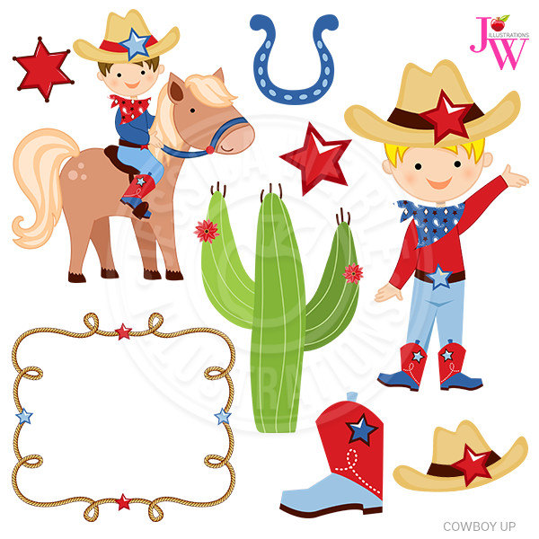 Cowboy Up Cute Digital Clipart, Cowboy Clip art, Cowboy Graphics, Instant  Download, Western Clipart, Cowboy Western Clip art, Cowboy Clipart