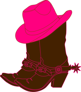 Cowgirl Boots Clip Art