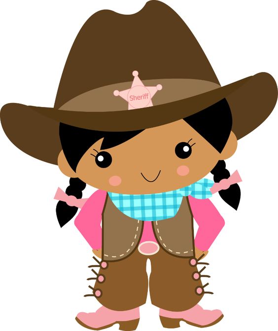 Cowgirl clipart clipartall