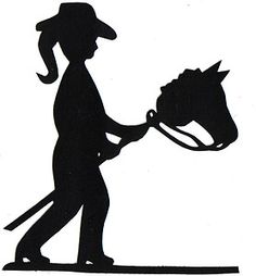 Cowgirl Silhouette Free .