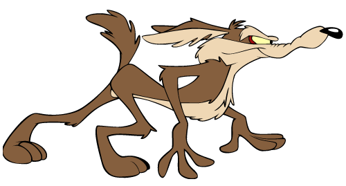 Coyote Running Clipart Wile E Coyote 007