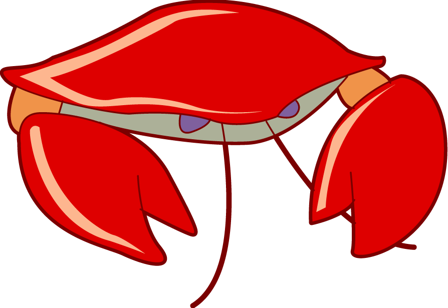 Crab - Seafood Clipart