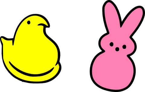 Crafting with Meek: Peeps Candy SVG