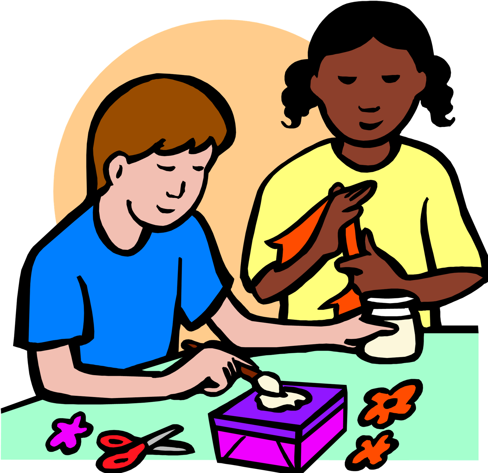 Crafts Clip Art Children Arts - Craft Clip Art