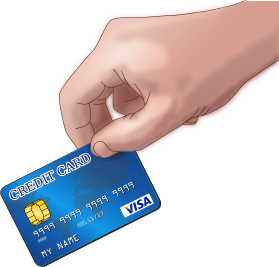 Credit Card In Hand