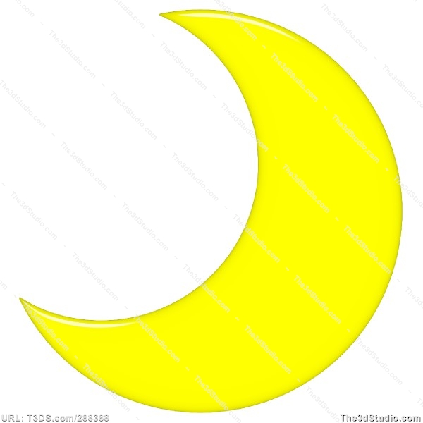 Moon Coloring Clipart Clipart