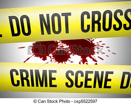 ... Crime scene 2 - Crime scene do not cross yellow ribbon with.