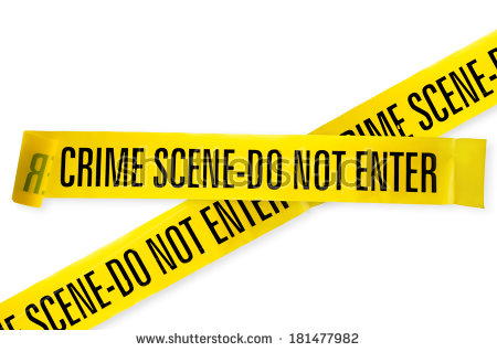 crime scene tape