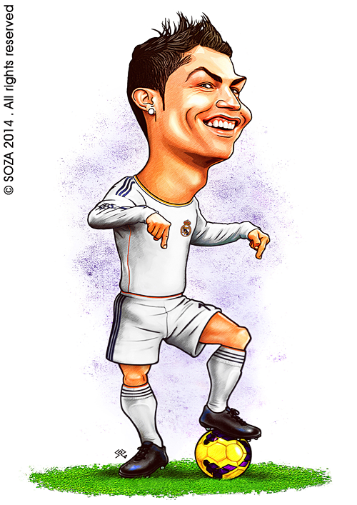 Cristiano Ronaldo player grap
